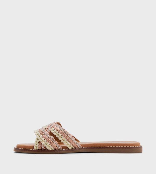 Call it Spring  Shoes - Pink Flat Sandals