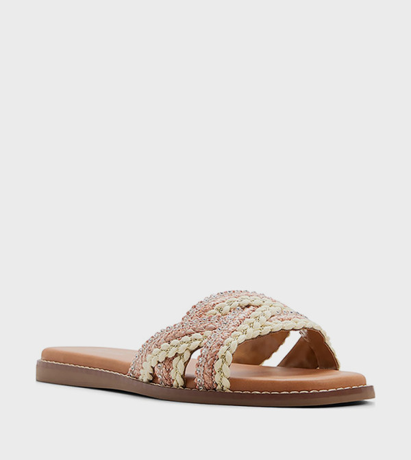 Call it Spring  Shoes - Pink Flat Sandals