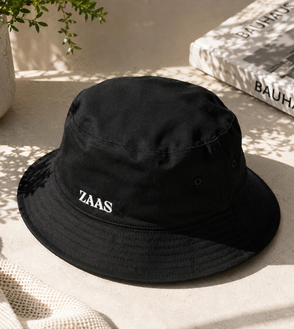 ZAAS  Bucket Hats - BLACK Bucket Hats