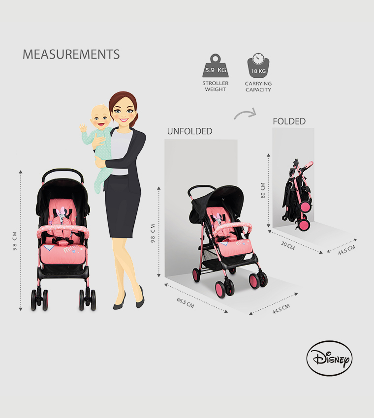 Disney Minnie Mouse Picnic Stroller