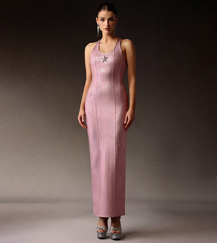 strapless open back dress Starfish Maxi Dress – Style Me Luxe main image 1