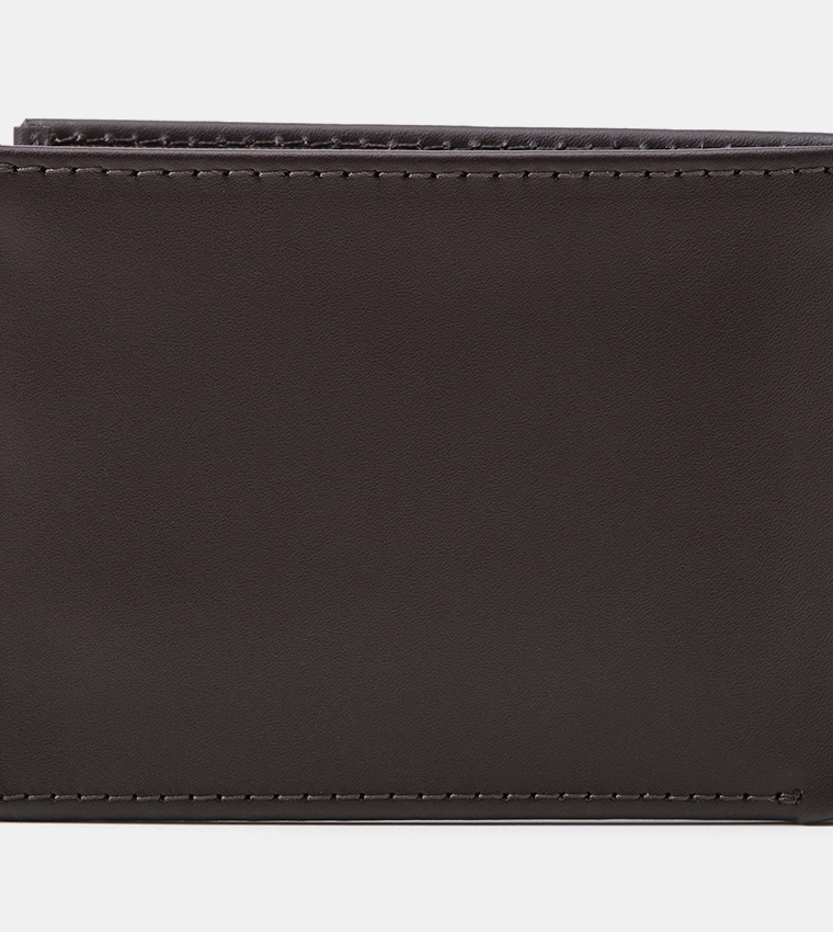 Logo Detail Bi-Fold Wallet
