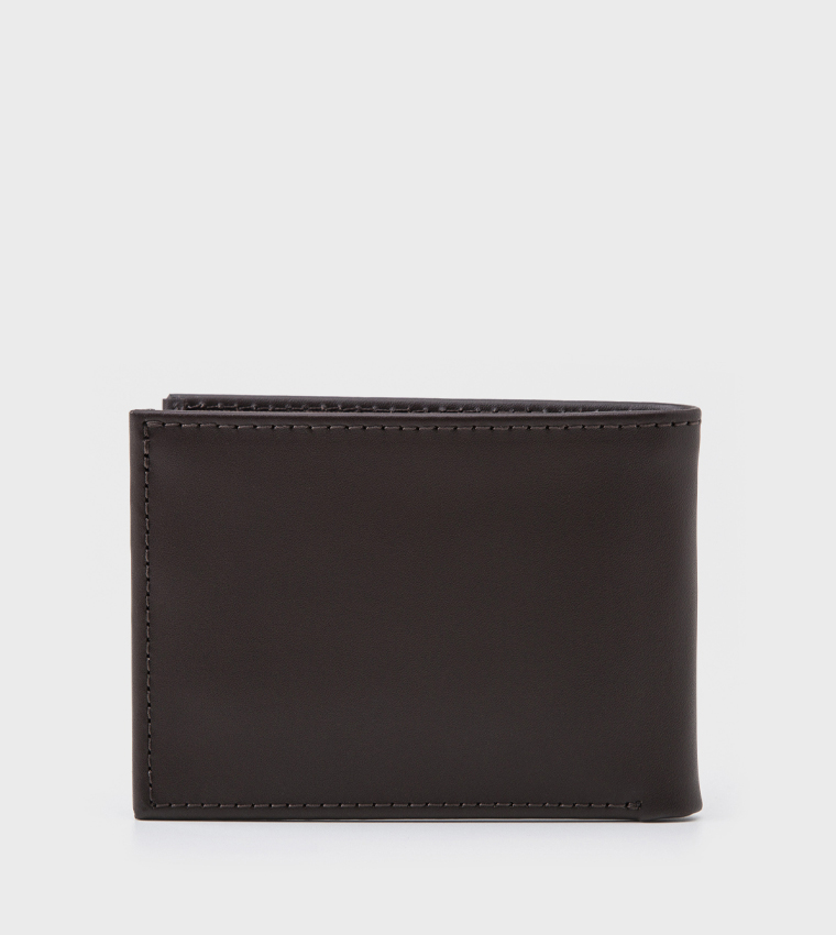 Logo Detail Bi-Fold Wallet