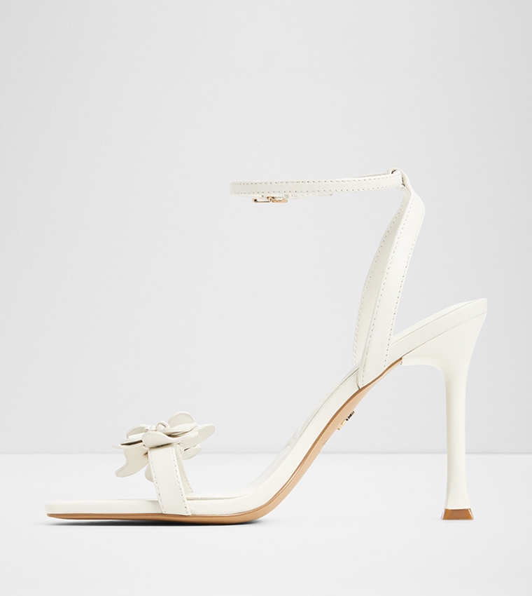 DAISYLILY Applique Heeled Sandals