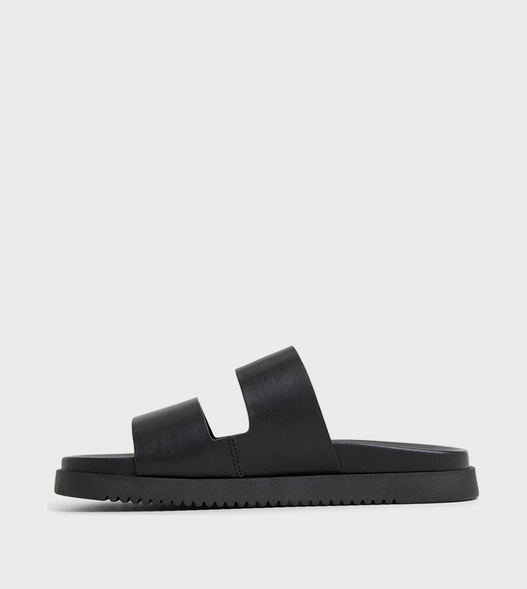 ألدو  الصنادل المسطحة - أسود Flat Sandals