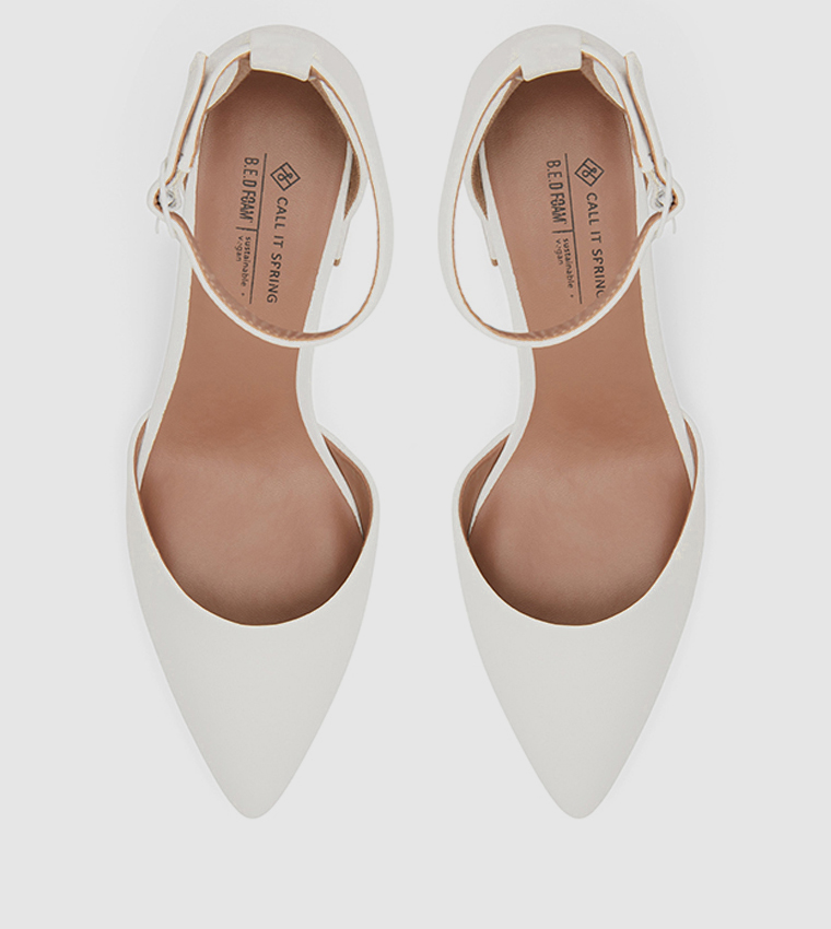 Daliaa Block Heel Pumps