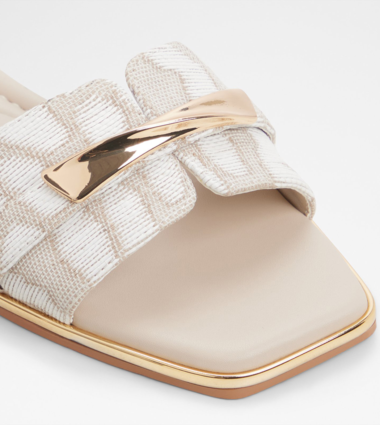 DARLINA Open Toe Flat Sandals