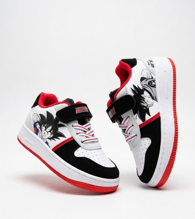 Dragon Ball Z Printed Velcro Closure Sneakers