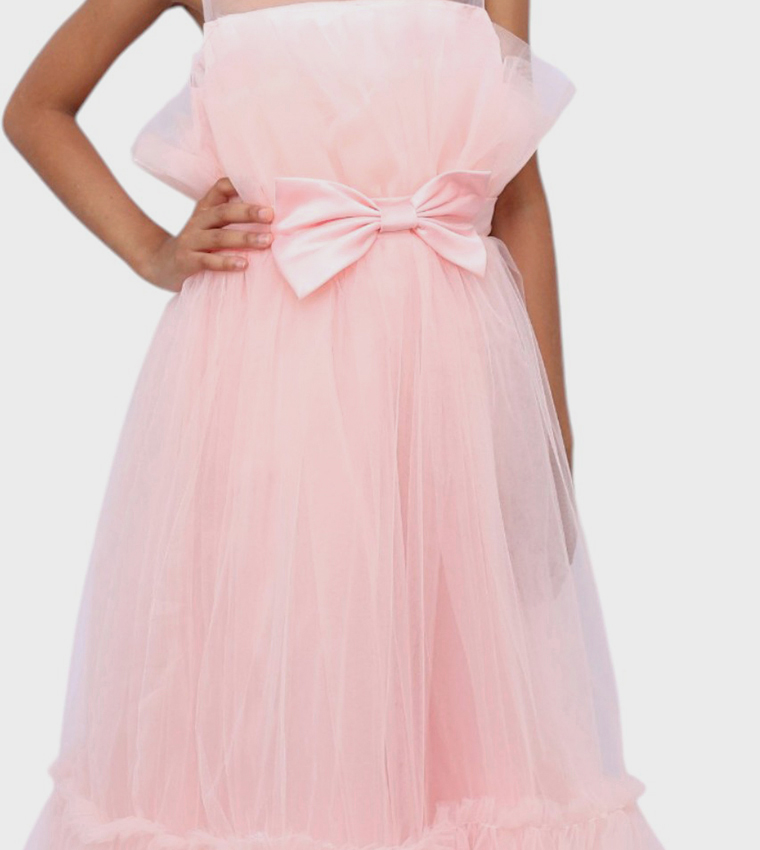 Alice Bow Detail Party Dress