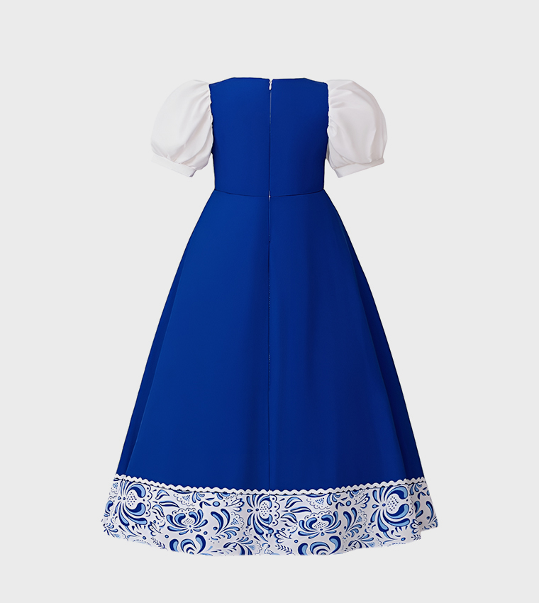 Printed Mystique Russian Sarafan Dress