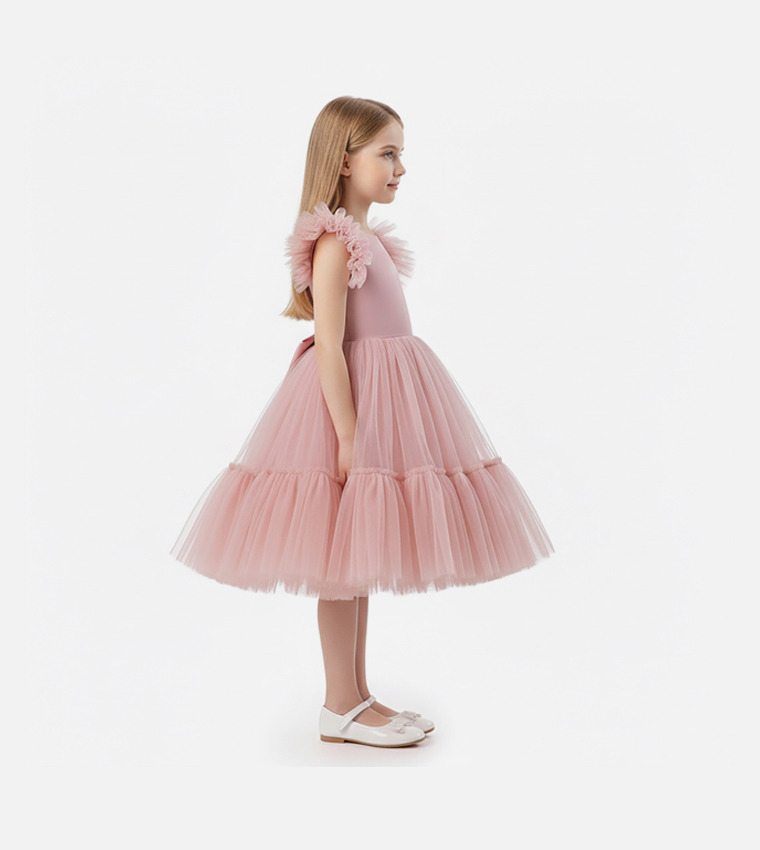 Ddaniela  Party Dress - Pink Party Dress