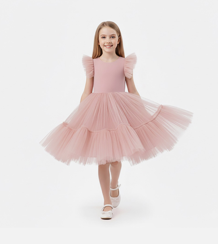 Ddaniela  Party Dress - Pink Party Dress