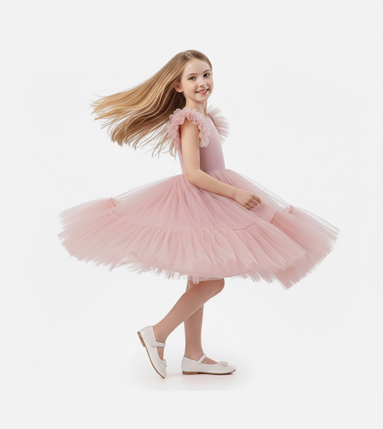 Ddaniela  Party Dress - Pink Party Dress