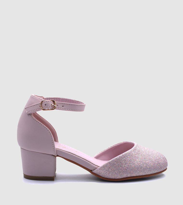 Fairy Dust Glitter Mule Pumps