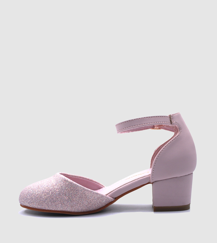 Fairy Dust Glitter Mule Pumps
