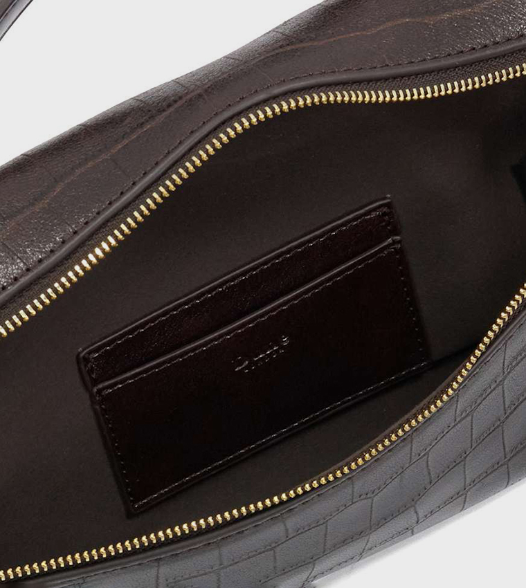 DECLARATIONS Textured Top Handle Bag