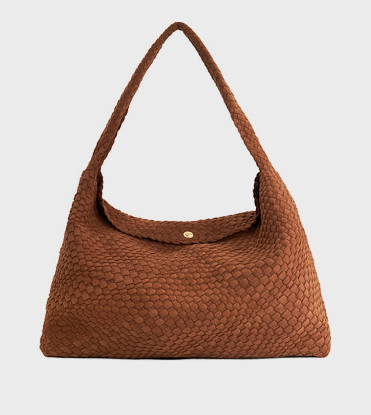 DELIBERATE braided Shoulder Bag