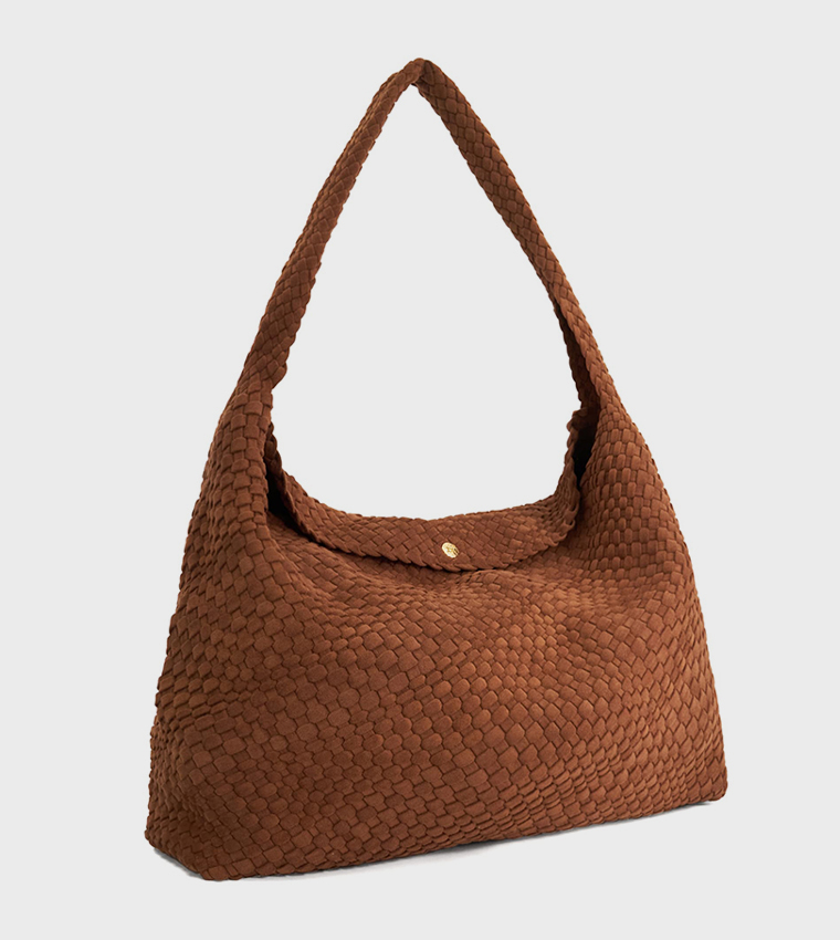 DELIBERATE braided Shoulder Bag