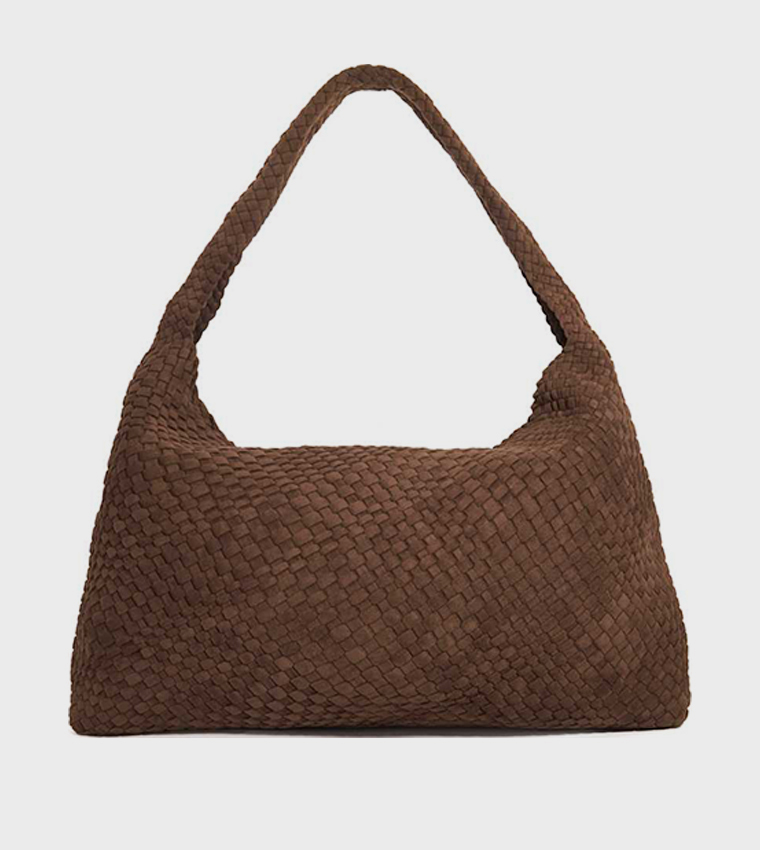 DELIBERATE braided Shoulder Bag