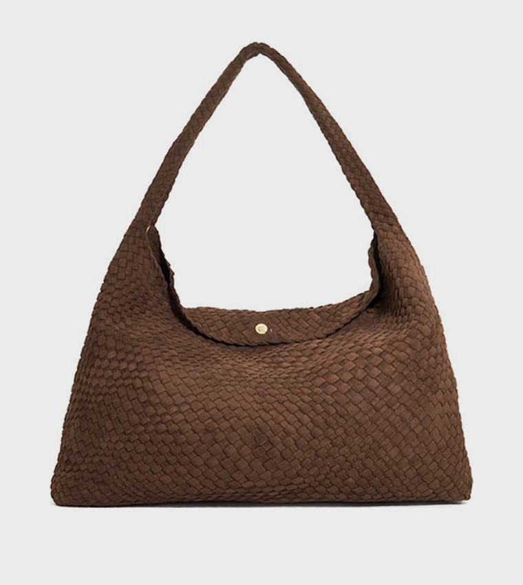 DELIBERATE braided Shoulder Bag
