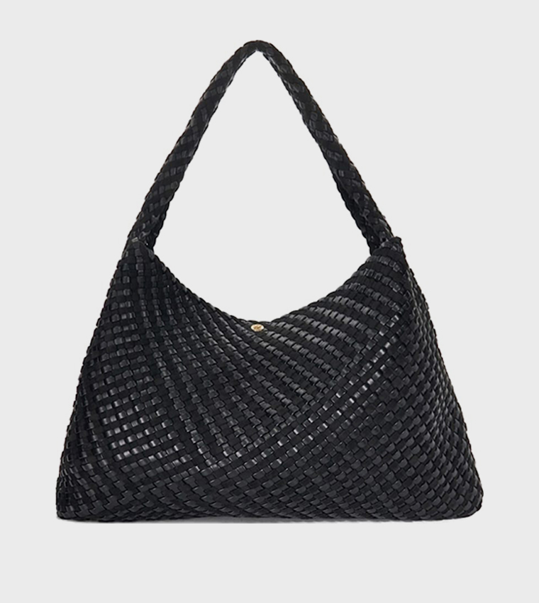 DELIBERATE braided Shoulder Bag