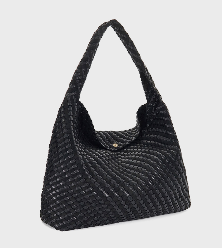 DELIBERATE braided Shoulder Bag