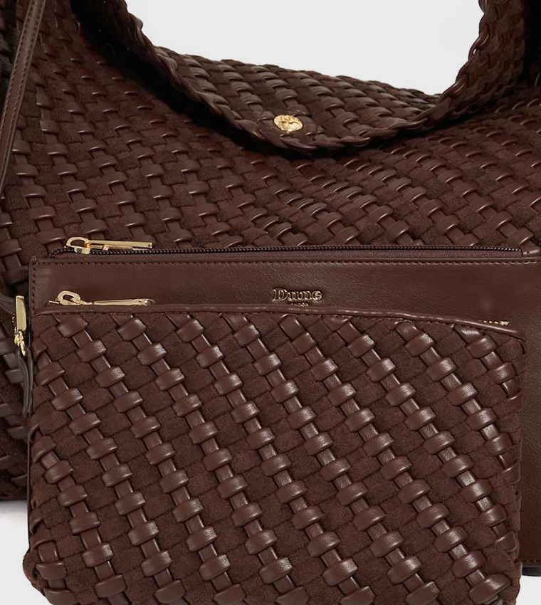 DELIBERATE braided Shoulder Bag