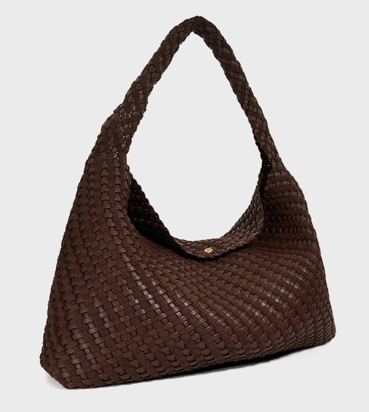 DELIBERATE braided Shoulder Bag