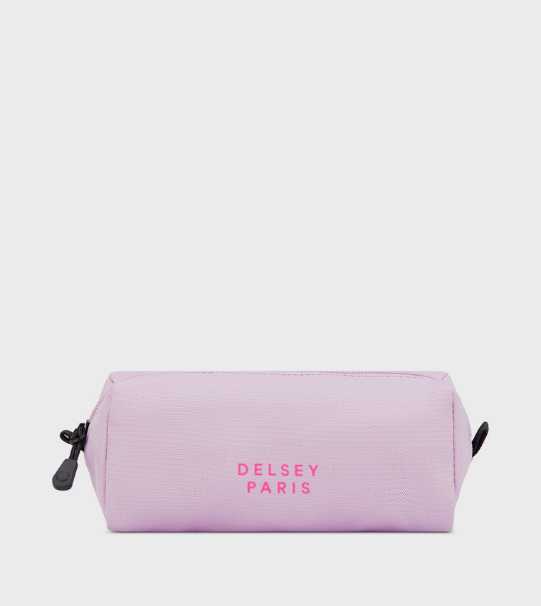 Logo Printed 1-Compartment Pencil Case