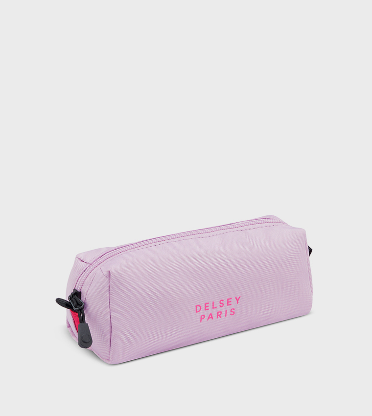 Logo Printed 1-Compartment Pencil Case