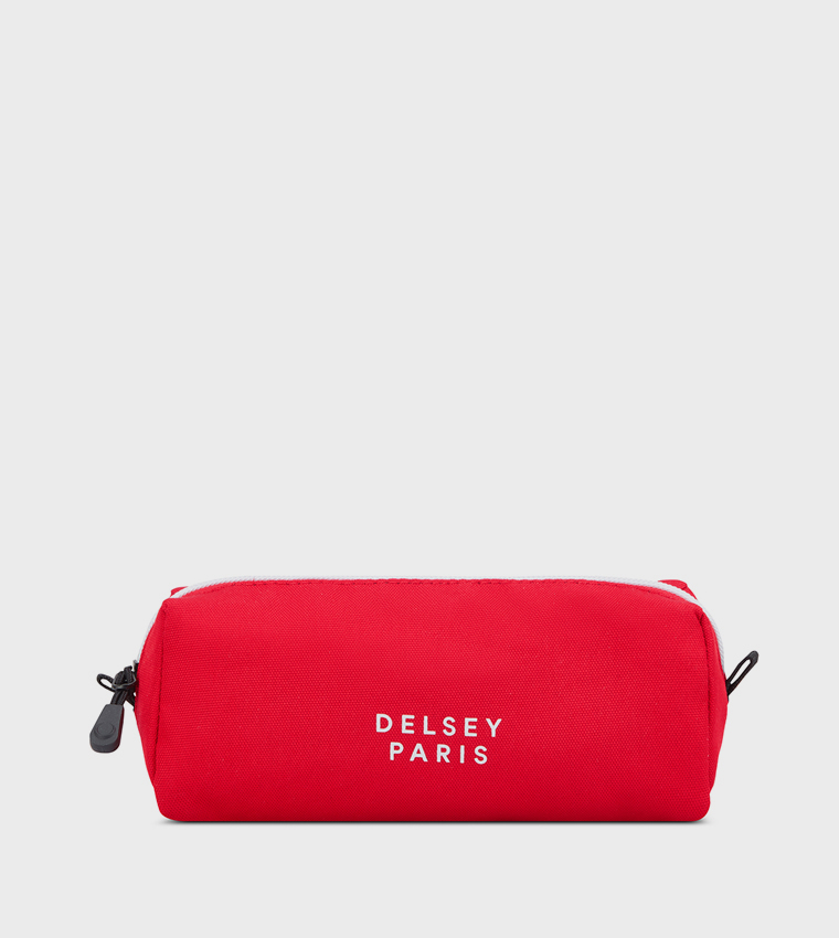 Logo Printed 1-Compartment Pencil Case