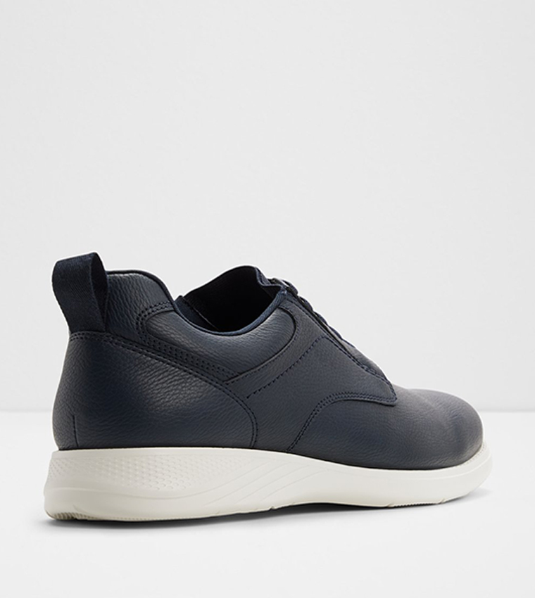 DENZEL Solid Lace-Up Sneakers