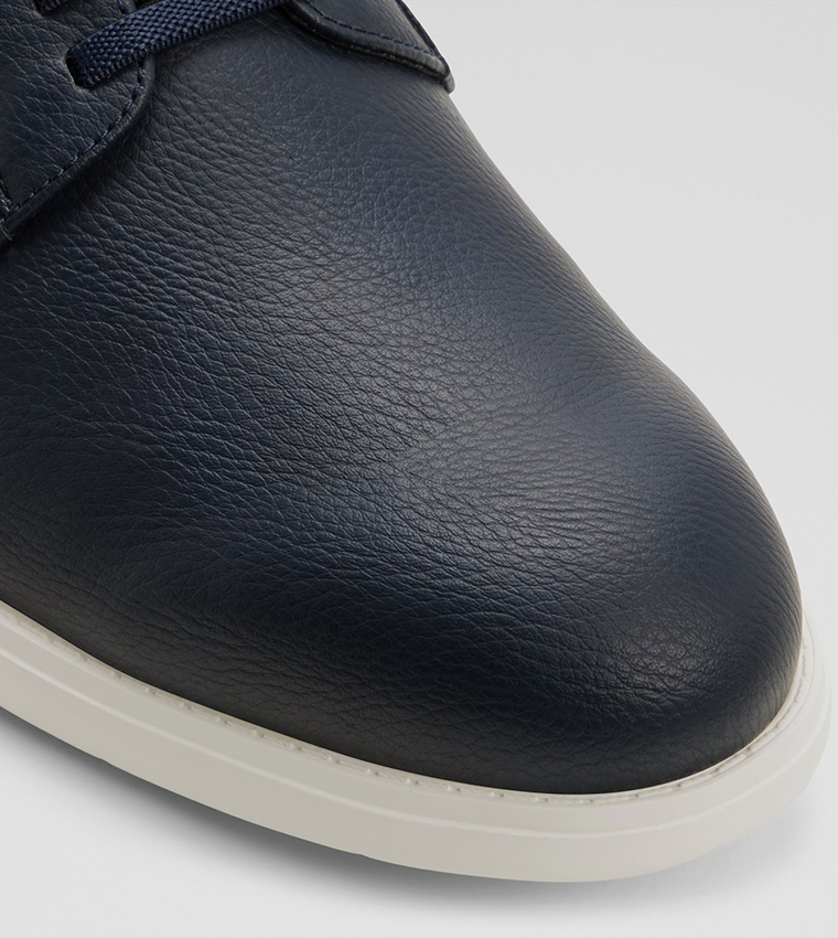 DENZEL Solid Lace-Up Sneakers