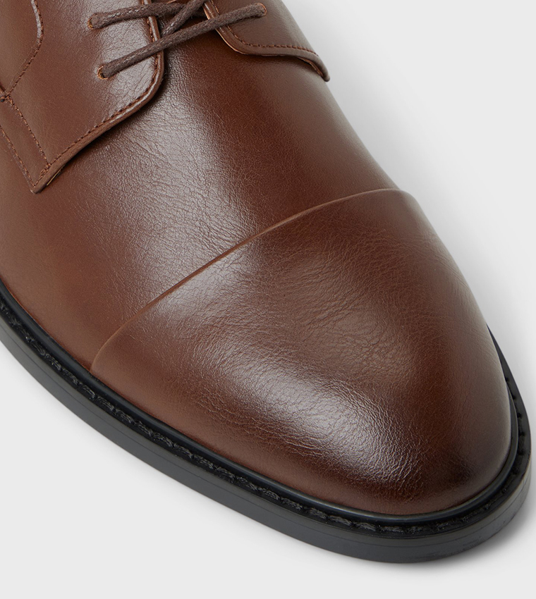 DESMARAIS Almond Toe Lace-Up Shoes