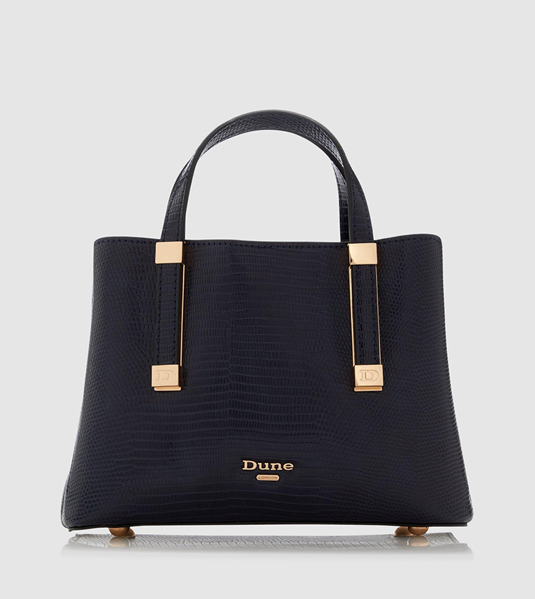 Buy Dune London Dinkiedorrie Mini Top Handle Unlin In Blue
