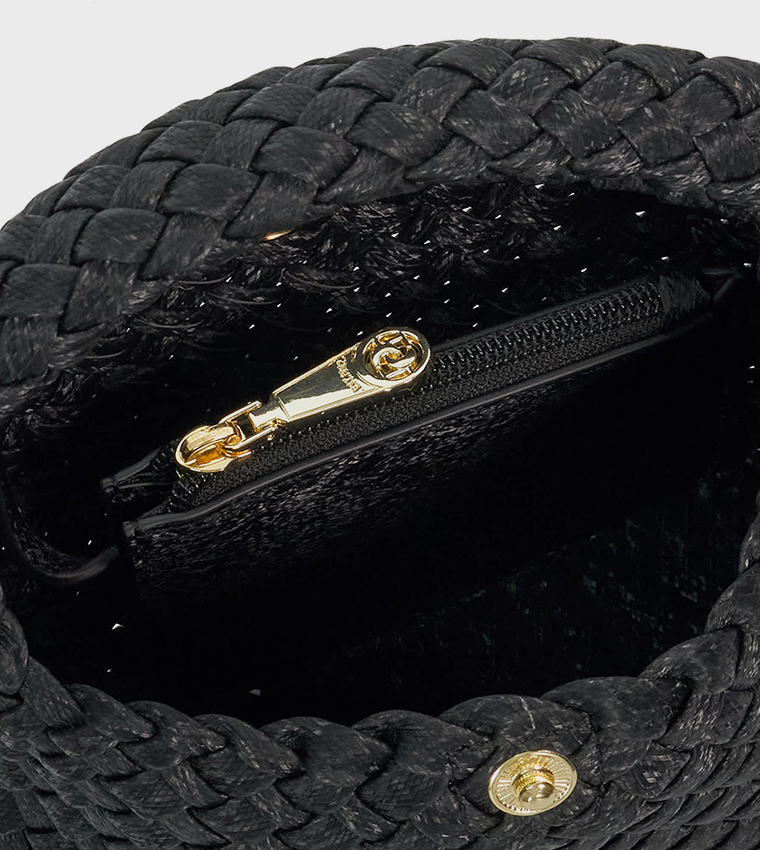 DINKYDELIBERATE Basket Weave Mini Bag