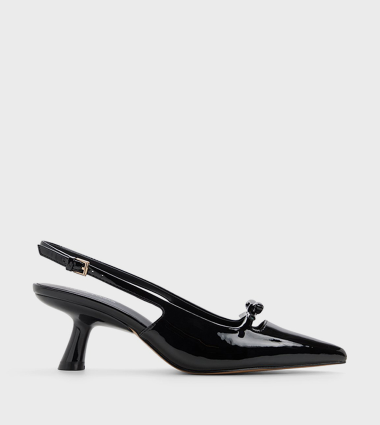 DIORAH Pointed Toe Slingback Pumps