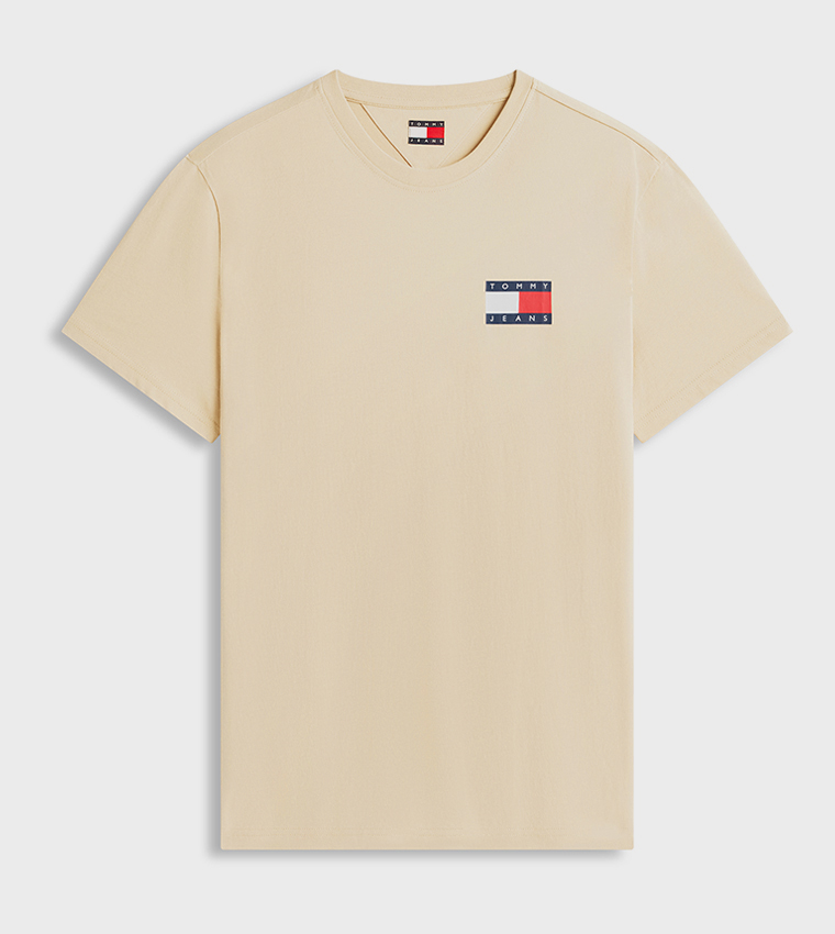 Flag Printed Slim Fit T-Shirt