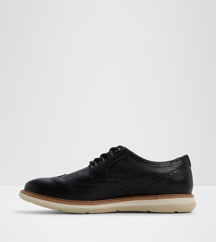 DOMINIK Solid Lace-Up Sneakers