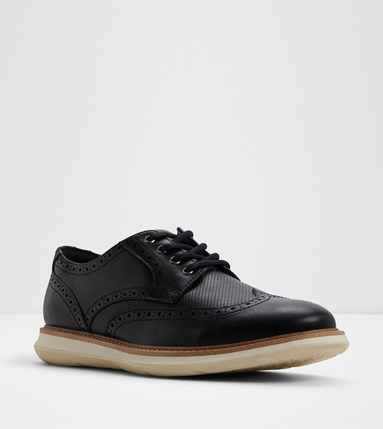 DOMINIK Solid Lace-Up Sneakers