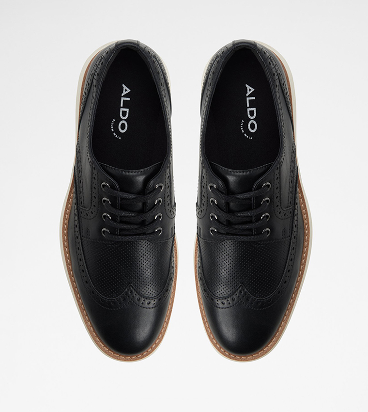 DOMINIK Solid Lace-Up Sneakers