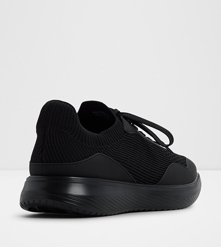DOYLE Textured Lace-Up Sneakers
