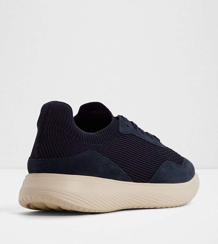 DOYLE Textured Lace-Up Sneakers