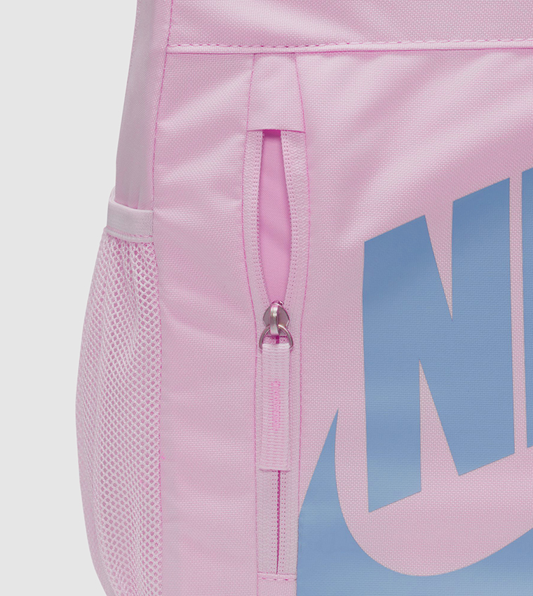 Logo Printed Backpack with Pouch