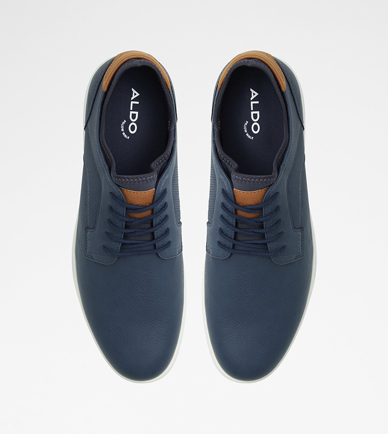 DRYMOS Textured Lace-Up Sneakers
