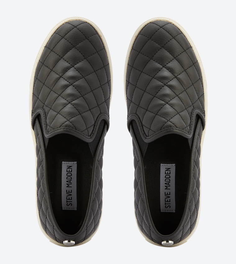 Steve Madden  Casual Slip-ons - Black false