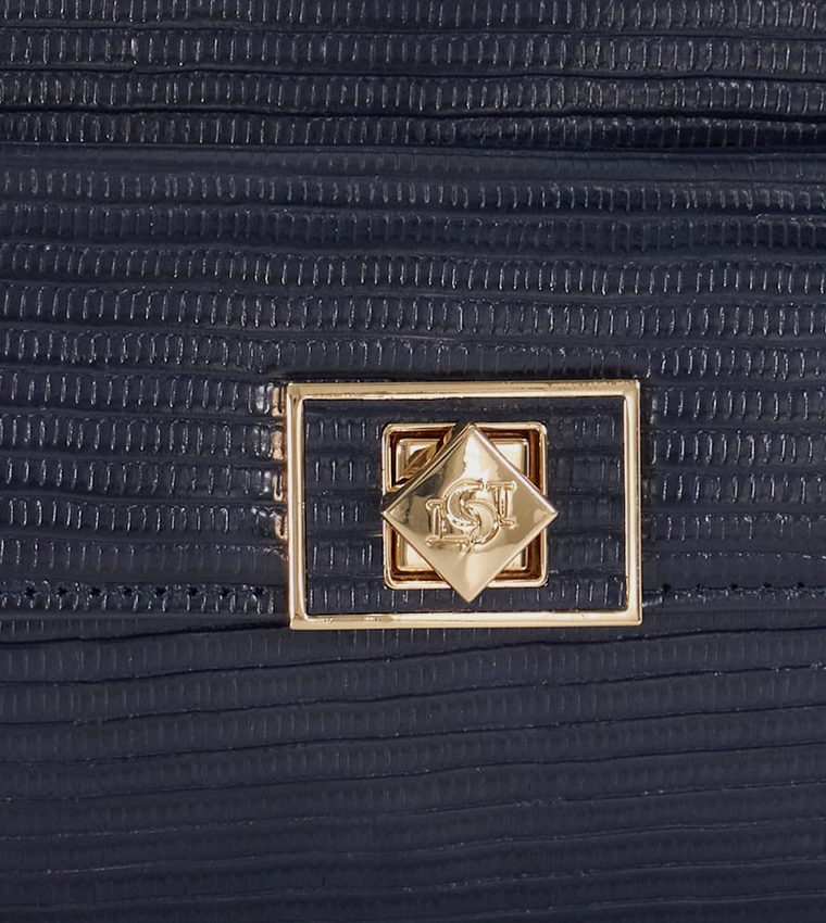 DURANNE Textured Shoulder Bag