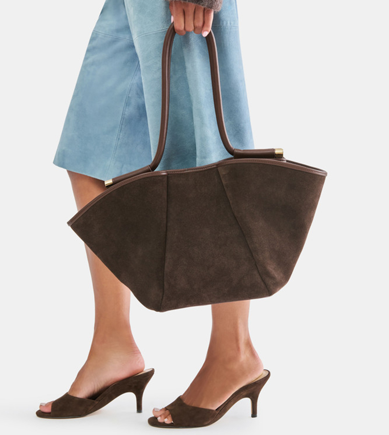 MARO Solid Tote Bag
