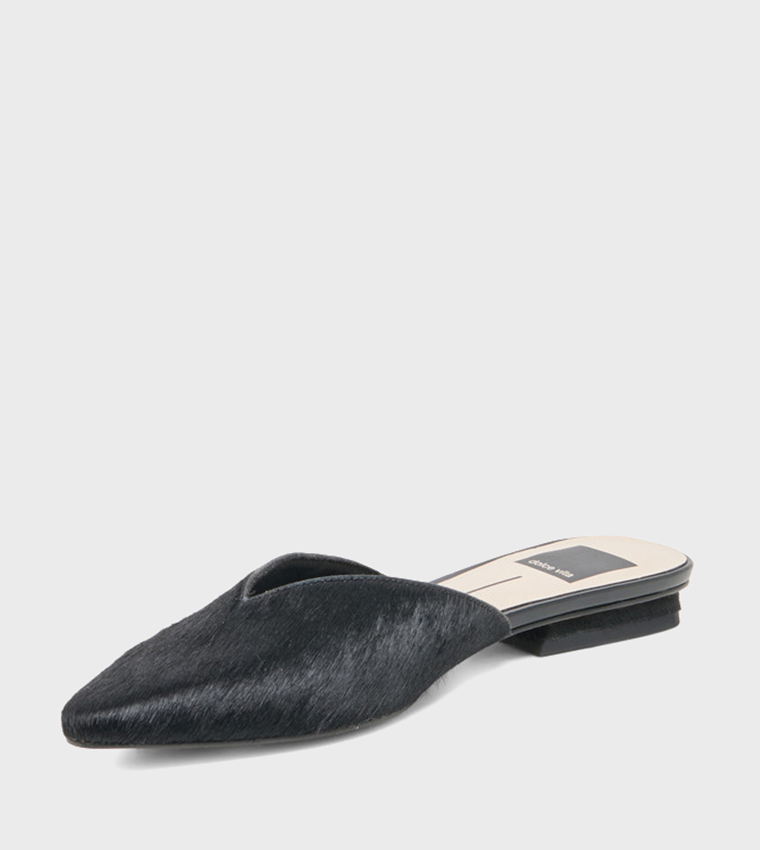 ELM Solid Pointed Toe Mules