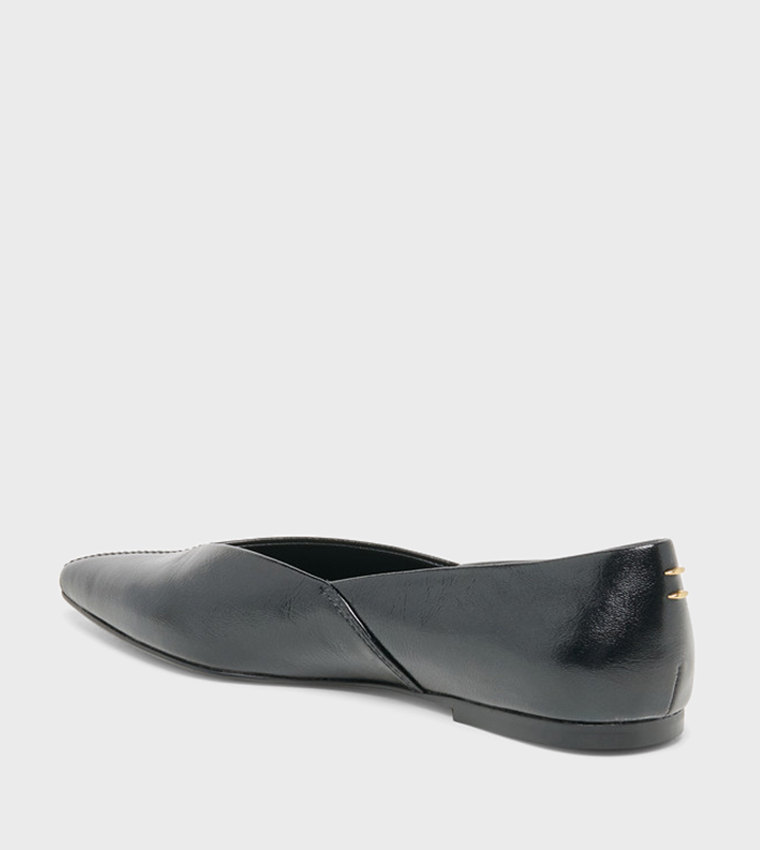 GEMA Solid Pointed Toe Ballerinas